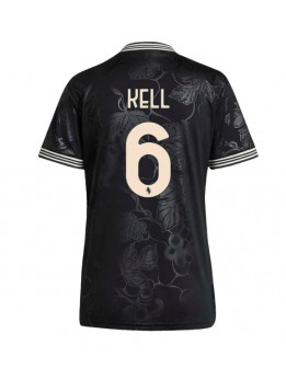 Billige Juventus Lloyd Kelly #6 Tredjedrakt Dame 2025-26 Kortermet